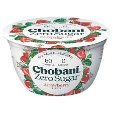 chobani zero sugar yogurt